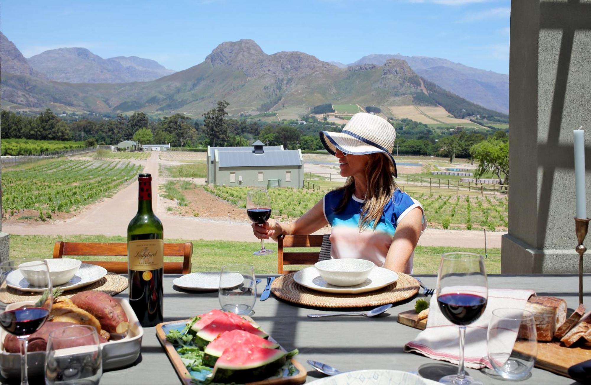 Jardin De La Ferme Villa Franschhoek Exterior photo